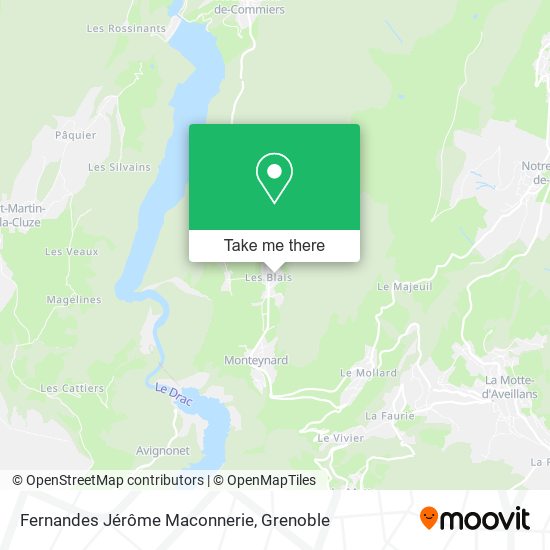 Fernandes Jérôme Maconnerie map