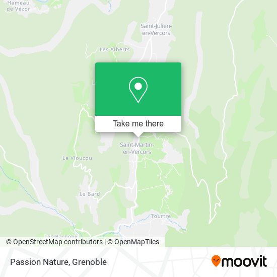 Passion Nature map