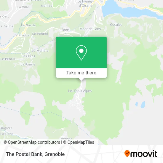 La Banque Postale map