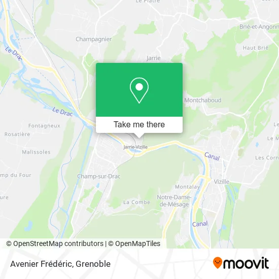 Avenier Frédéric map