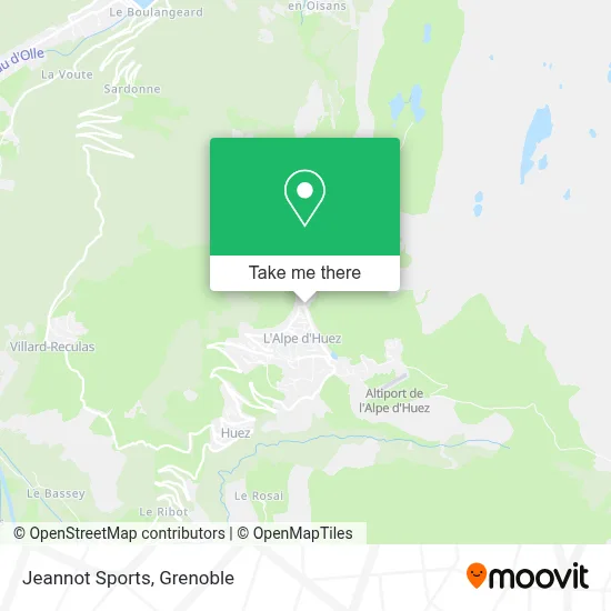 Jeannot Sports map
