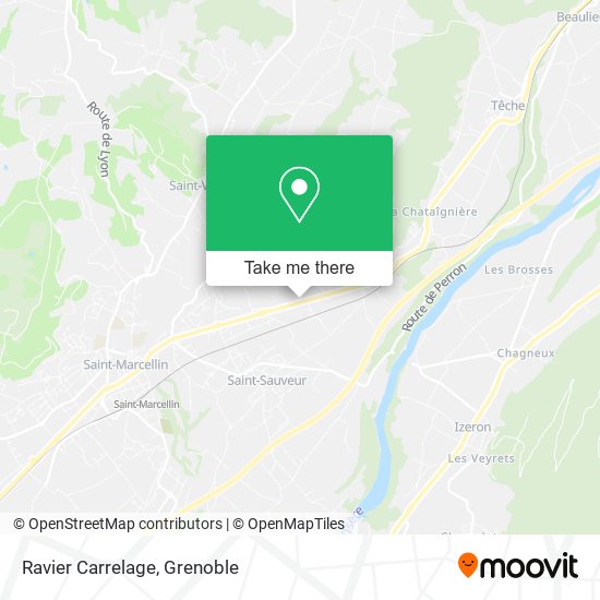 Ravier Carrelage map