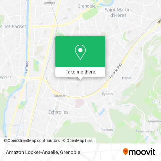 Mapa Amazon Locker-Anaelle