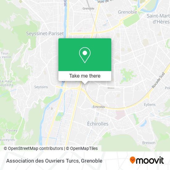 Association des Ouvriers Turcs map