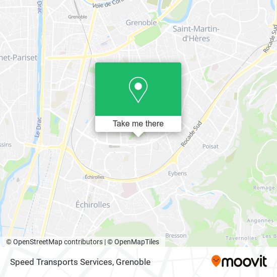 Mapa Speed Transports Services