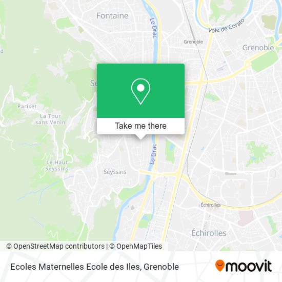 Ecoles Maternelles Ecole des Iles map