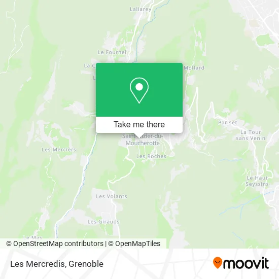 Les Mercredis map