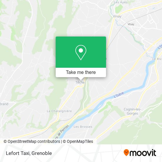 Lefort Taxi map