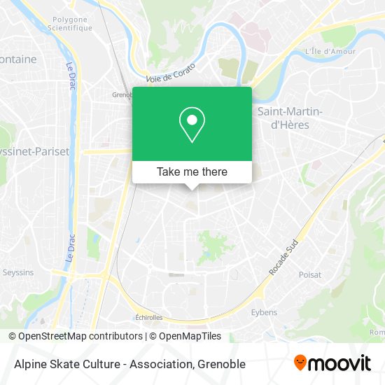 Alpine Skate Culture - Association map