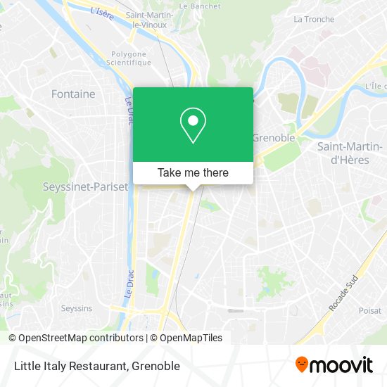 Little Italy Restaurant map