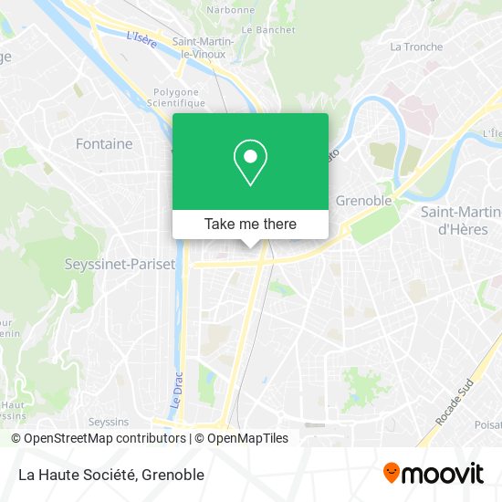 La Haute Société map