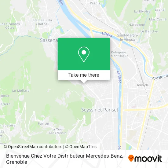 Bienvenue Chez Votre Distributeur Mercedes-Benz map