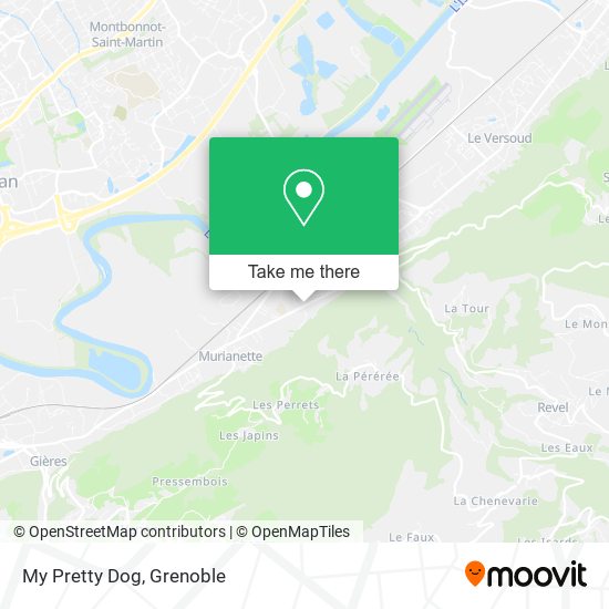 My Pretty Dog map