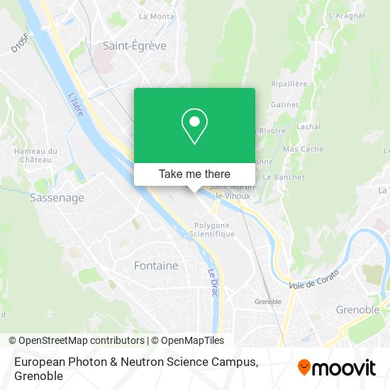 European Photon & Neutron Science Campus map