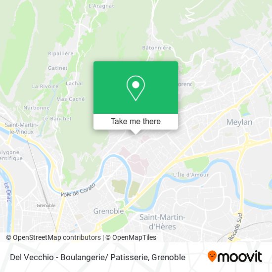 Del Vecchio - Boulangerie/ Patisserie map