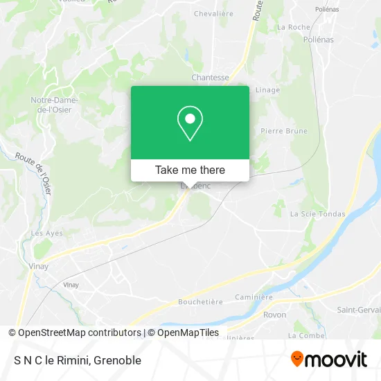 S N C le Rimini map