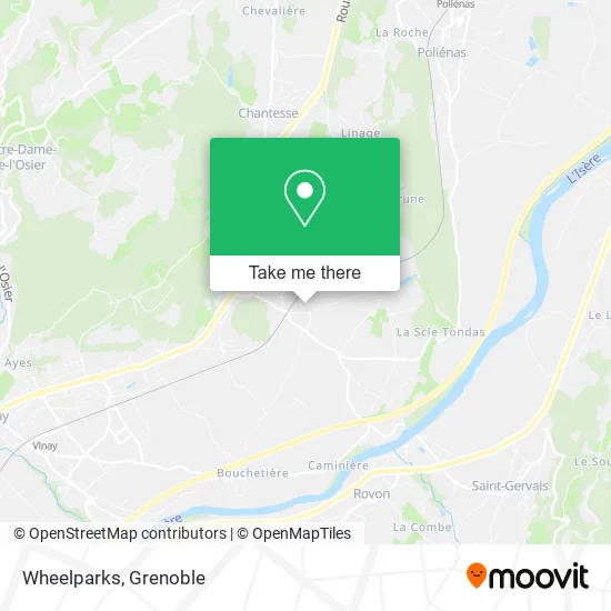 Wheelparks map
