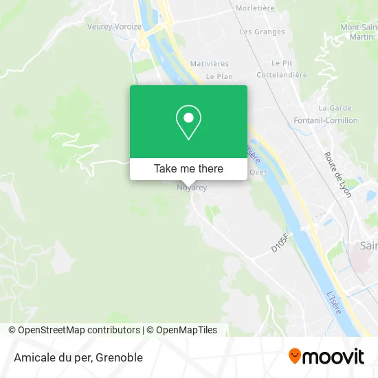 Amicale du per map