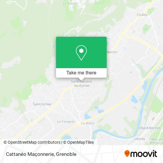 Cattanéo Maçonnerie map