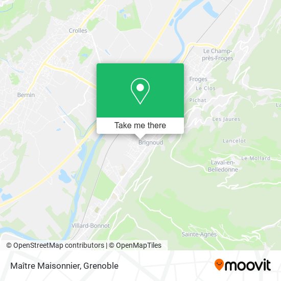 Maître Maisonnier map