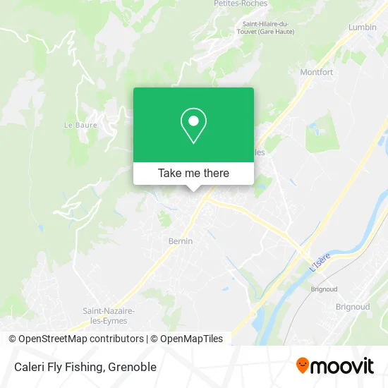 Caleri Fly Fishing map