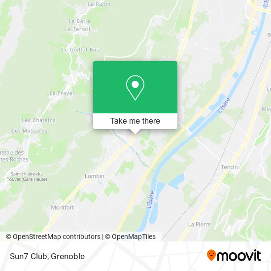 Sun7 Club map