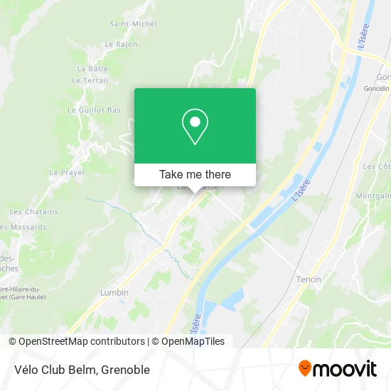 Vélo Club Belm map