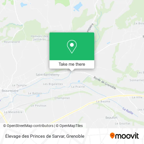 Élevage des Princes de Sarvar map