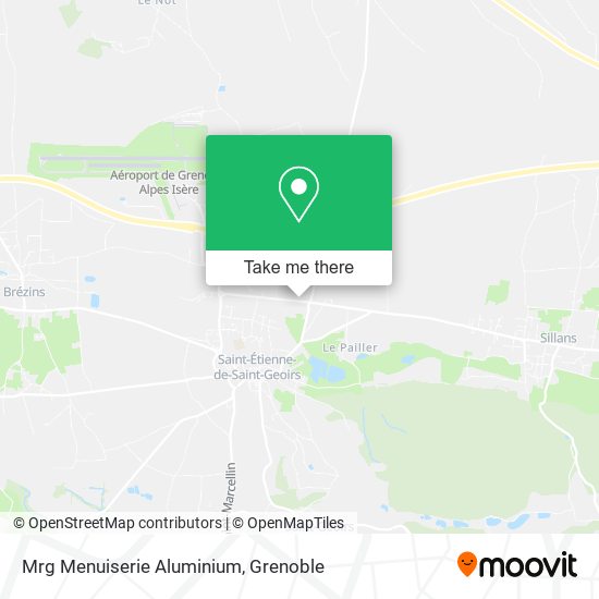 Mrg Menuiserie Aluminium map