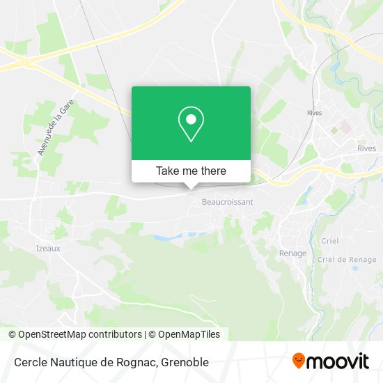 Cercle Nautique de Rognac map