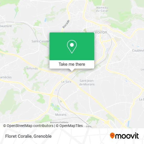 Floret Coralie map