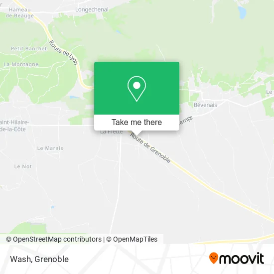 Wash map