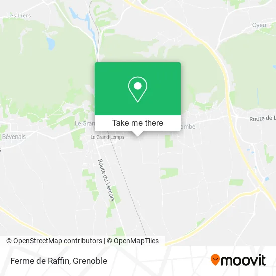 Ferme de Raffin map