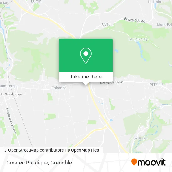 Createc Plastique map