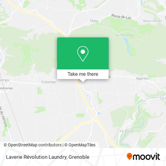 Laverie Révolution Laundry map