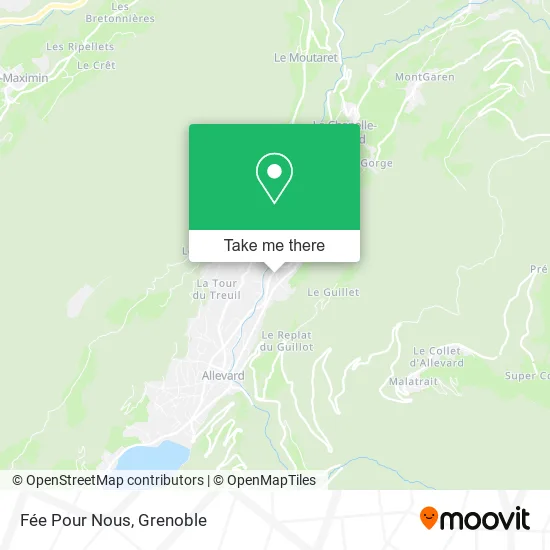 Fée Pour Nous map