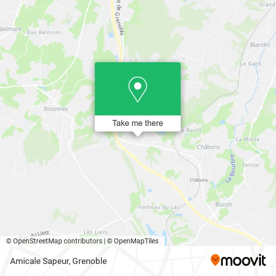 Amicale Sapeur map