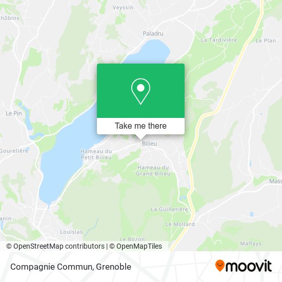 Compagnie Commun map