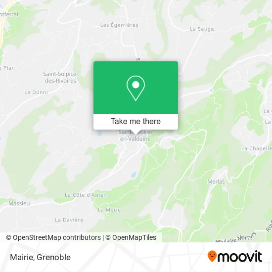 Mairie map