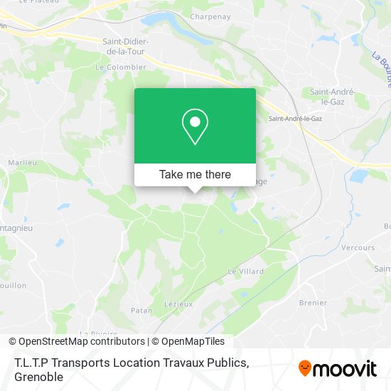 T.L.T.P Transports Location Travaux Publics map