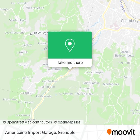 Mapa Americaine Import Garage