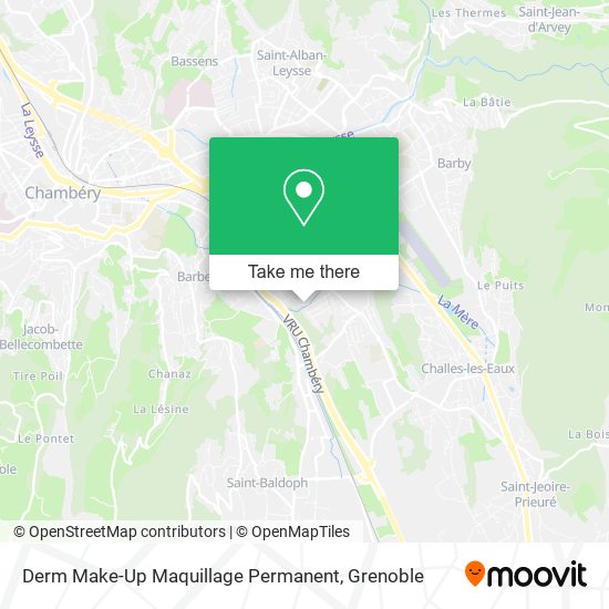 Derm Make-Up Maquillage Permanent map