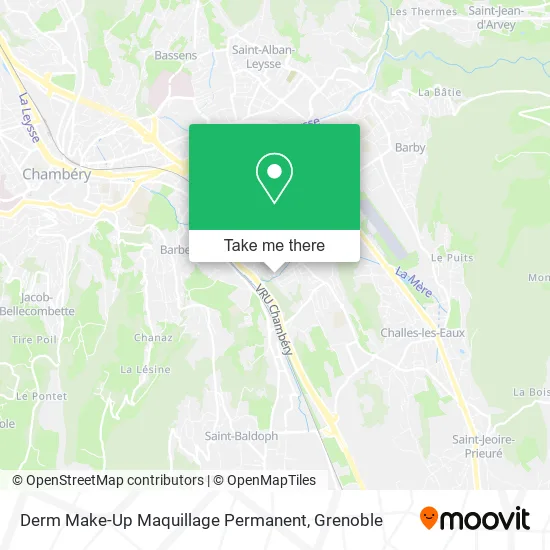 Derm Make-Up Maquillage Permanent map