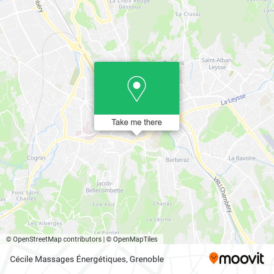Cécile Massages Énergétiques map