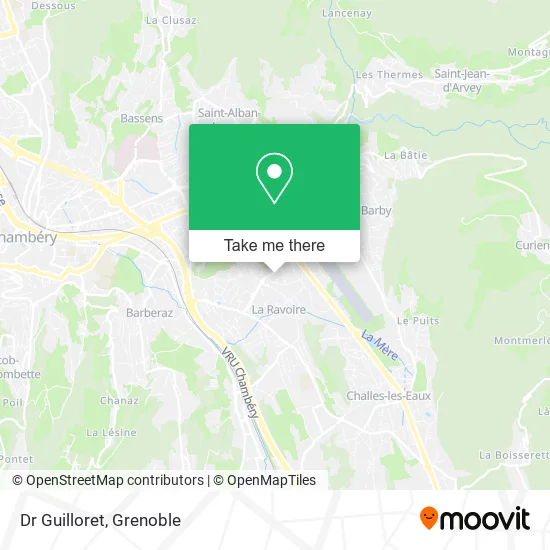 Dr Guilloret map