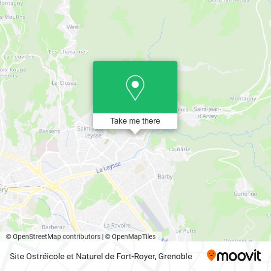 Site Ostréicole et Naturel de Fort-Royer map