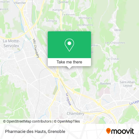 Pharmacie des Hauts map