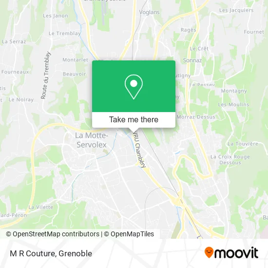 M R Couture map