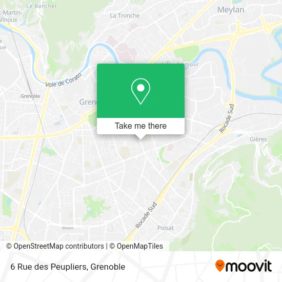6 Rue des Peupliers map