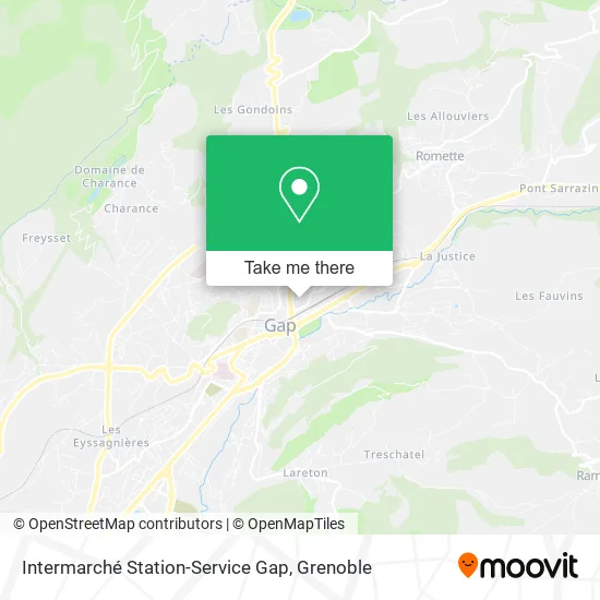 Intermarché Station-Service Gap map
